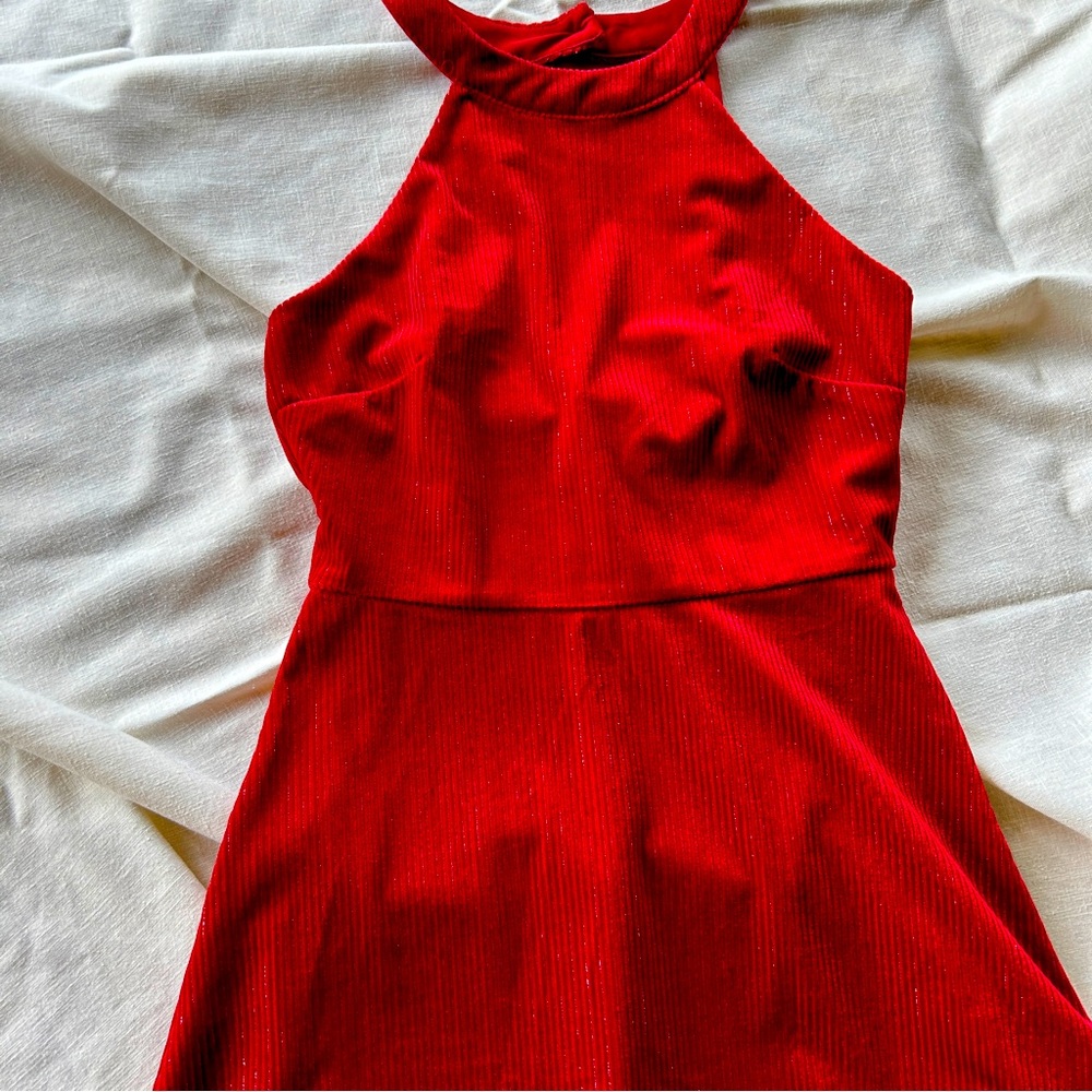 Red Velvet Juniors Dress NWT - Size XS